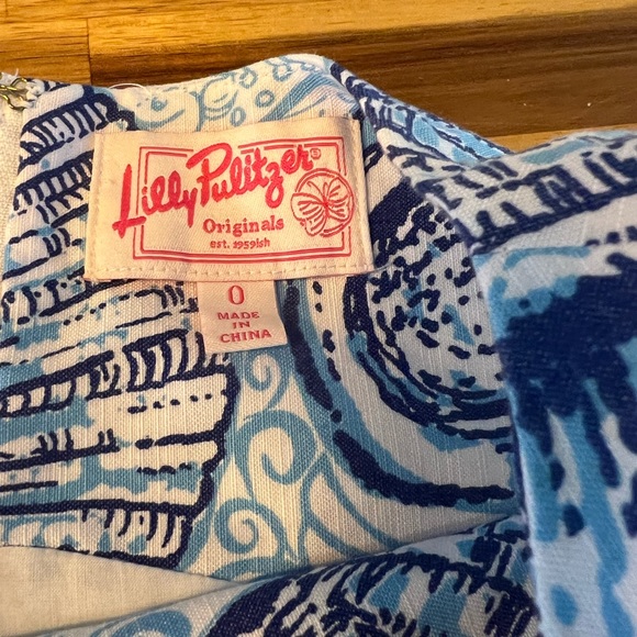 Lilly Pulitzer Originals Stuffed Shells Dress size 0 - Picture 2 of 4